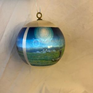Hallmark Unbreakable Satin Ornament-Behold The Star Tree Trimmer Collection